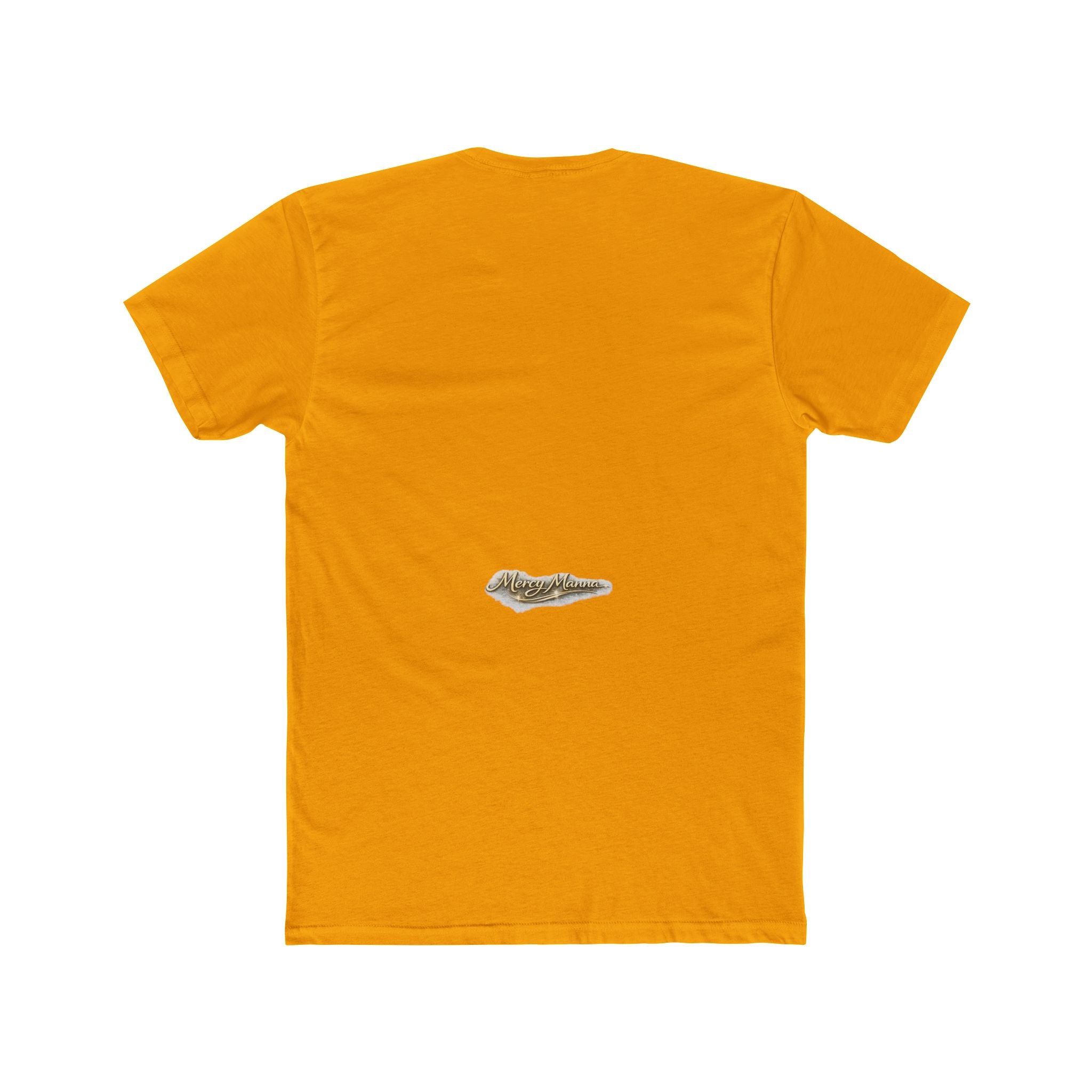 Not By Might Tee — Zechariah 4:6 Vintage Cloud Typography