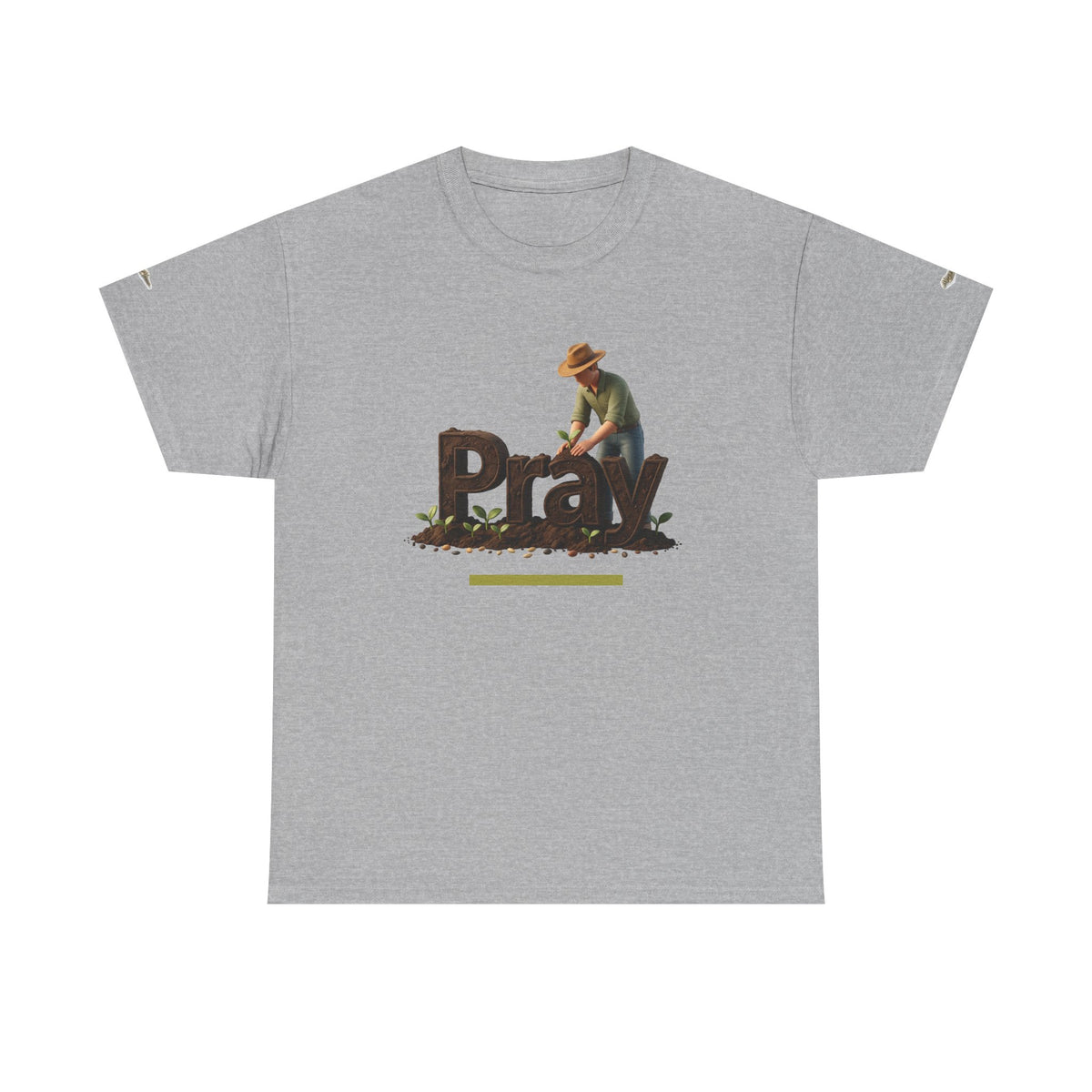 Pray Always Graphic Tee — Heavy Cotton T-Shirt