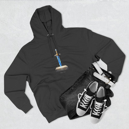 "Hebrews 4:12" Sword Graphic Pullover Hoodie — Unisex Fleece Sweatshirt