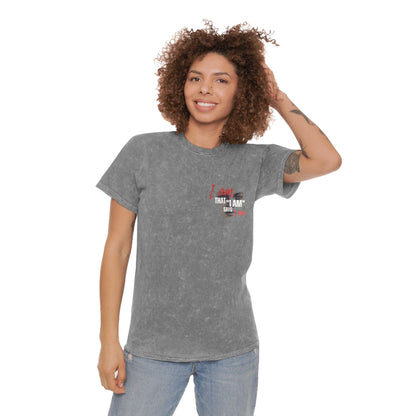 "I Am That I Am" Vintage Mineral Wash Graphic Tee — Unisex Cotton T-Shirt
