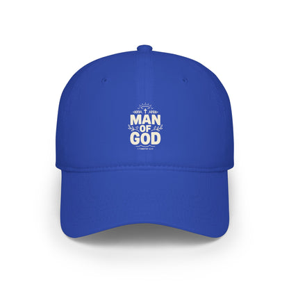Man of God Low Profile Baseball Cap —  Baseball Hat