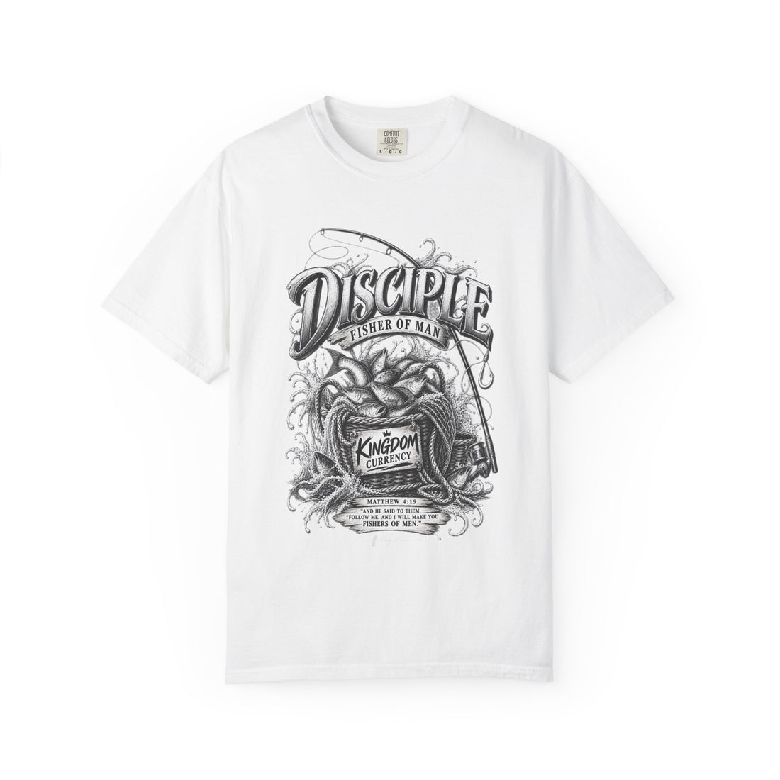 Disciple Fisher of Men Graphic T-Shirt — Fishing Design
