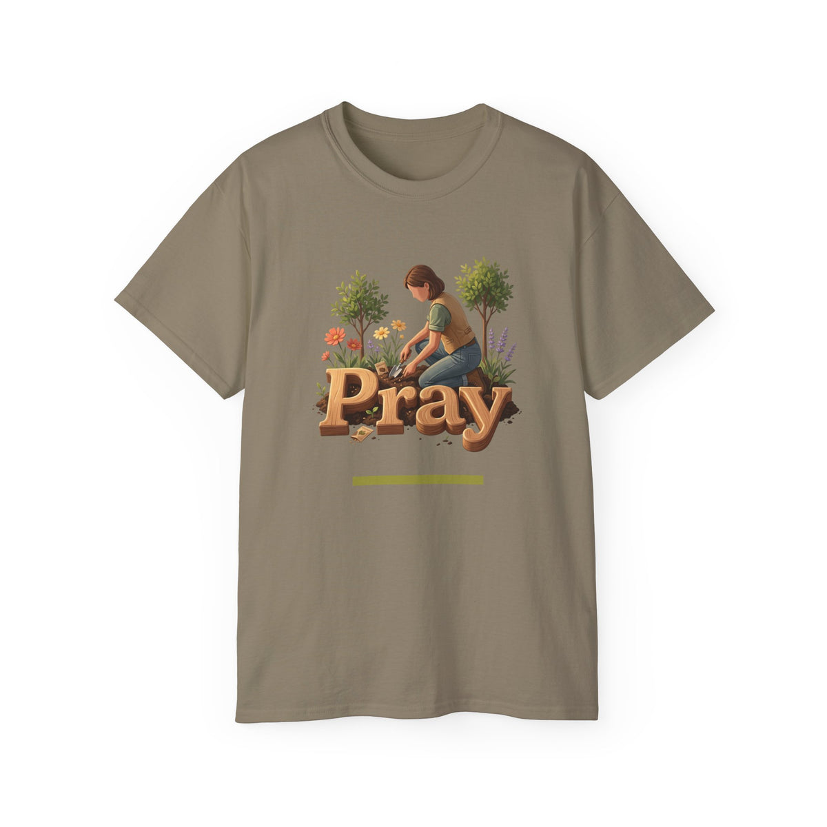 Pray Graphic Tee — Unisex Cotton T-Shirt