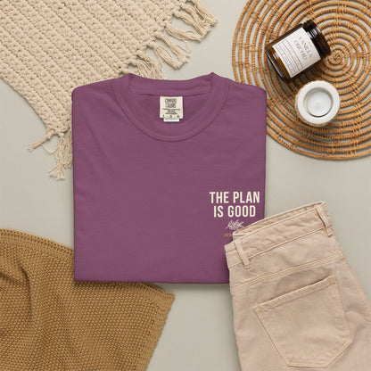 Mercy Manna The Plan Is Good Graphic T-Shirt