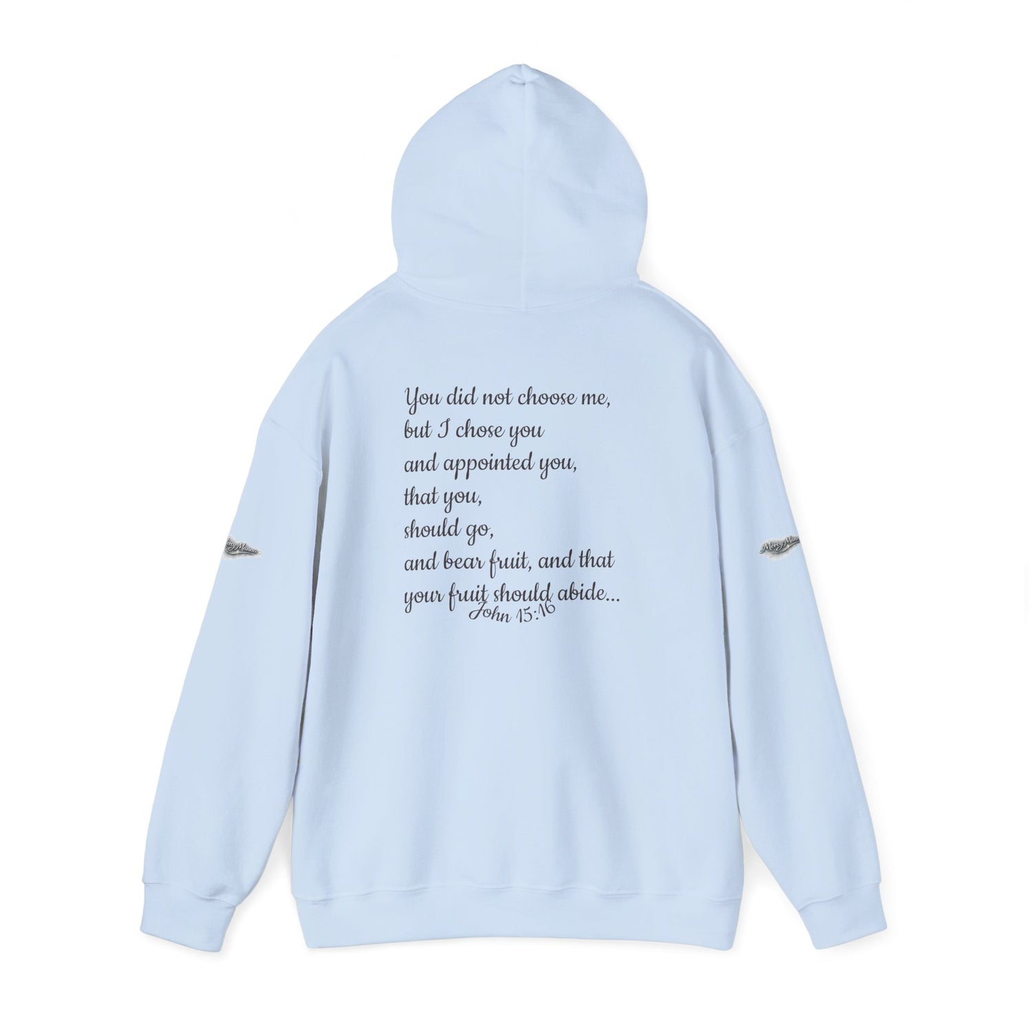 "Chosen &amp; Set Apart" Olive Leaf Graphic Pullover Hoodie — Unisex Sweatshirt