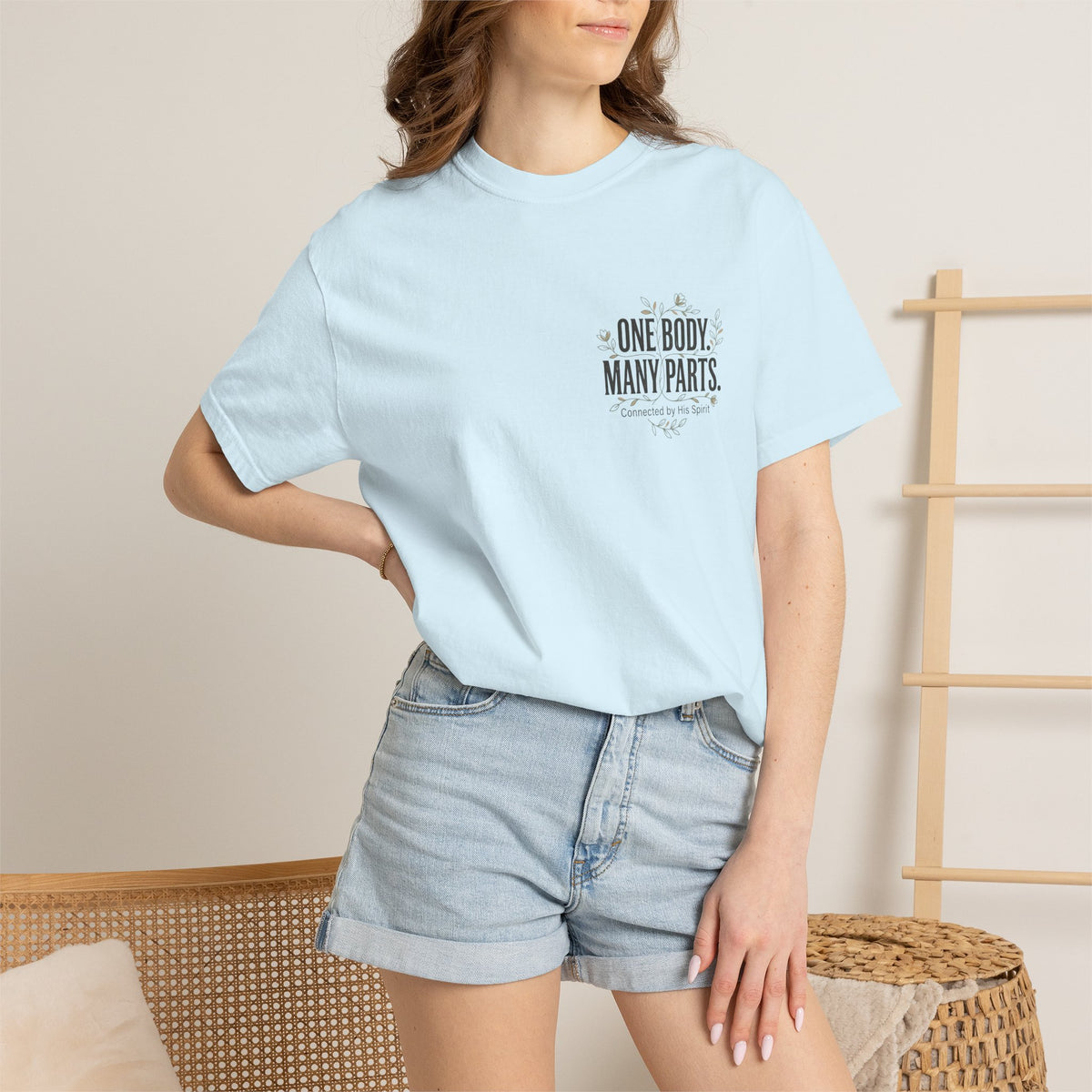 Mercy Manna One Body Many Parts Inspirational T-Shirt