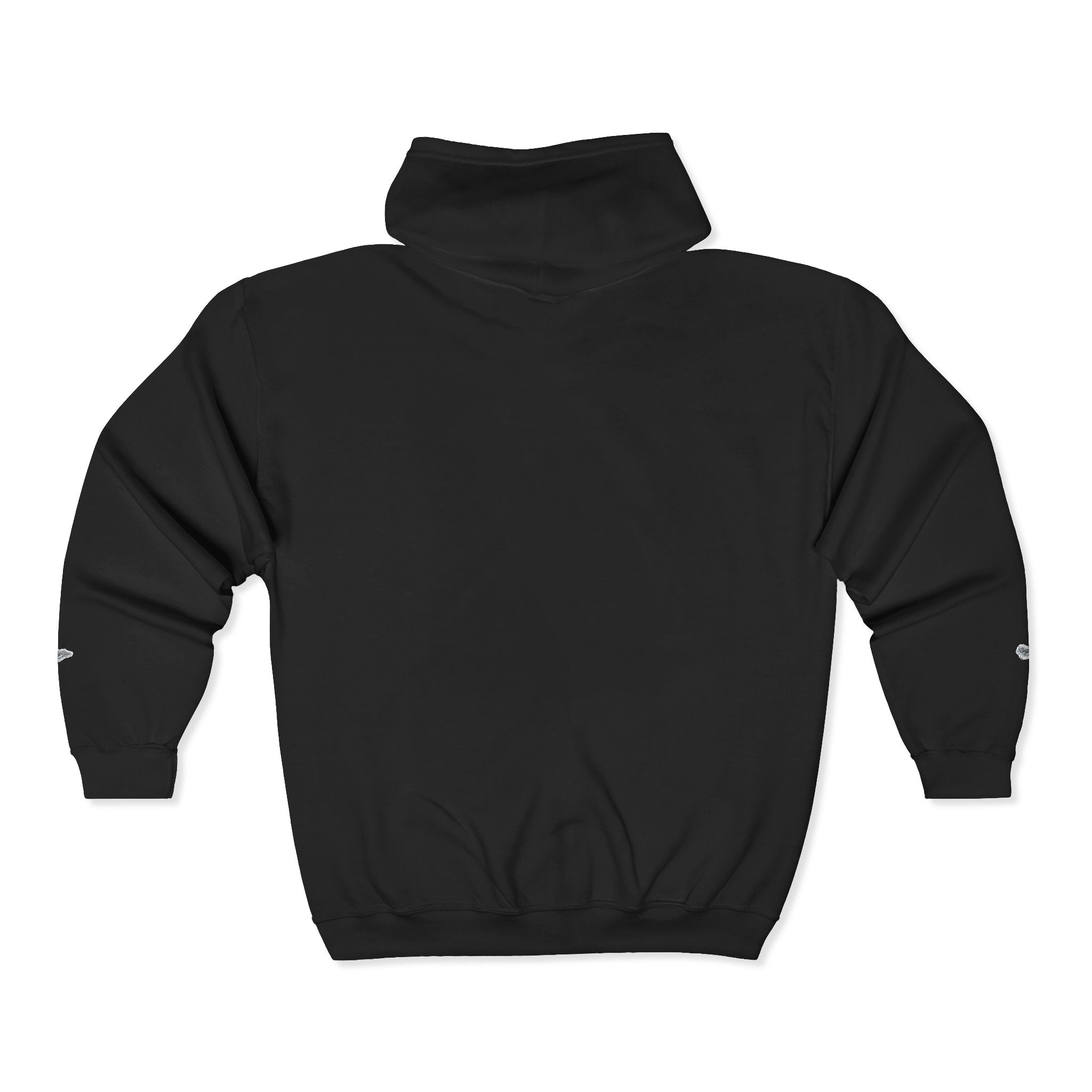 Christian Zip Hoodie — "A Guarded Heart" Abstract Faith Streetwear Jacket