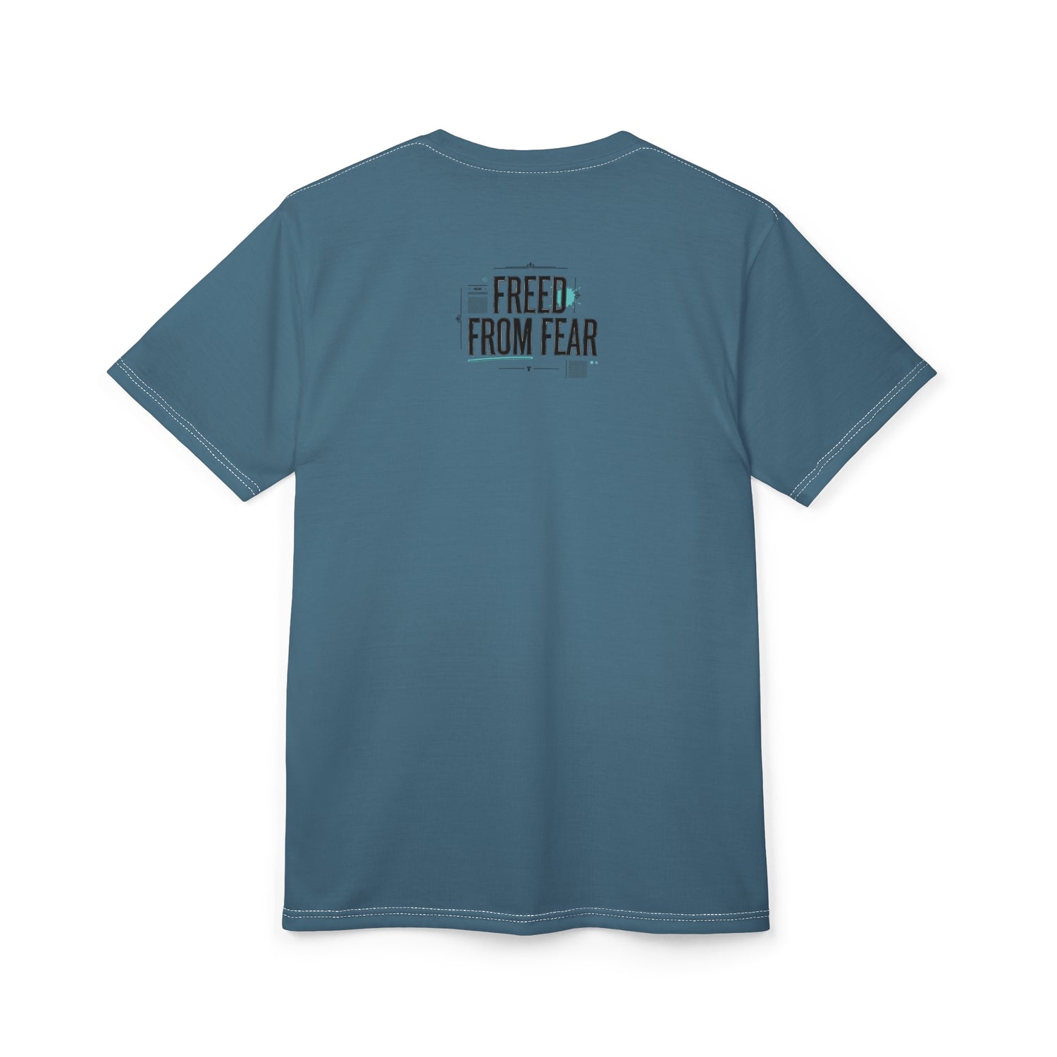 "Do Not Be Afraid" Scripture Collage All-Over Print Tee — Unisex Graphic T-Shirt