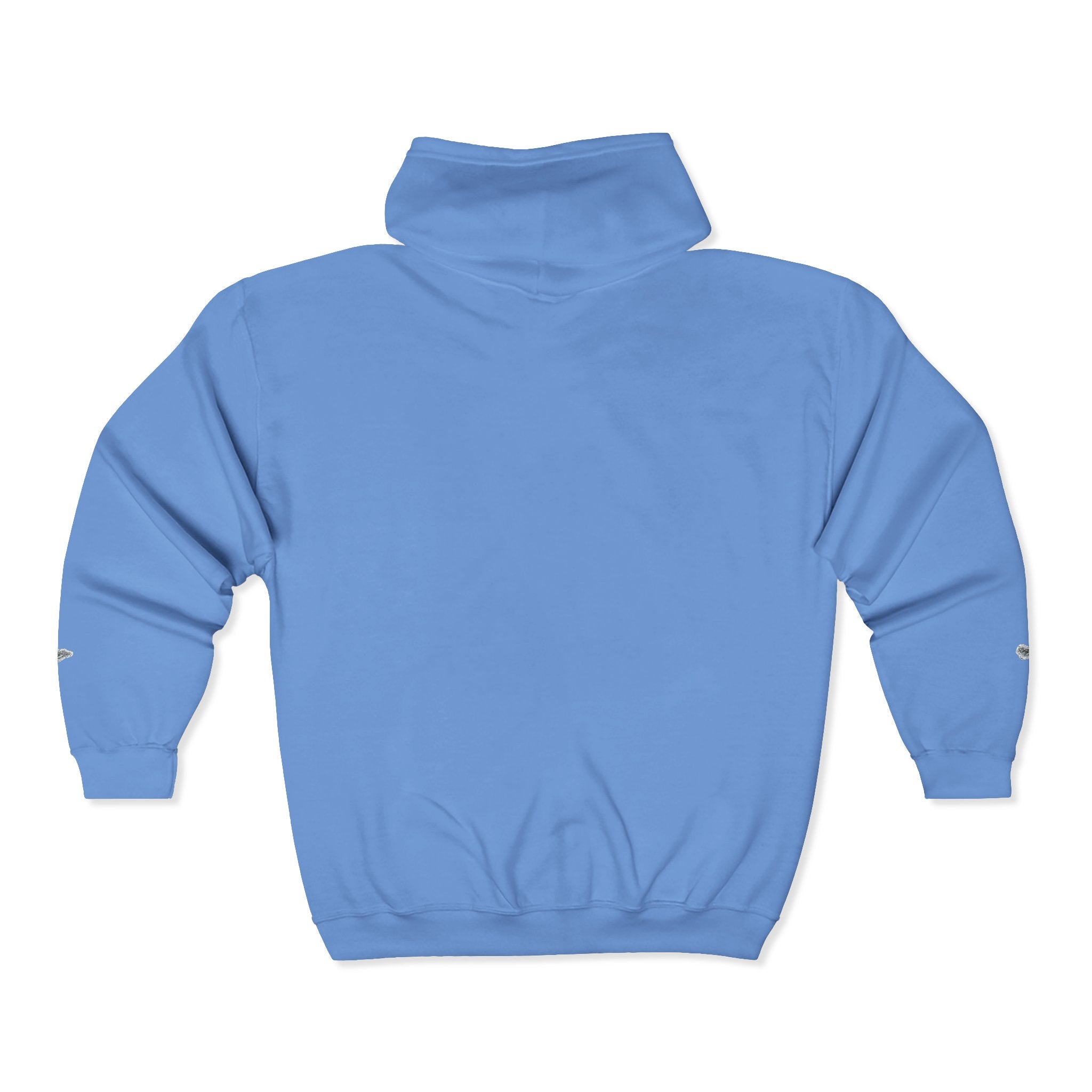 Christian Zip Hoodie — "A Guarded Heart" Abstract Faith Streetwear Jacket