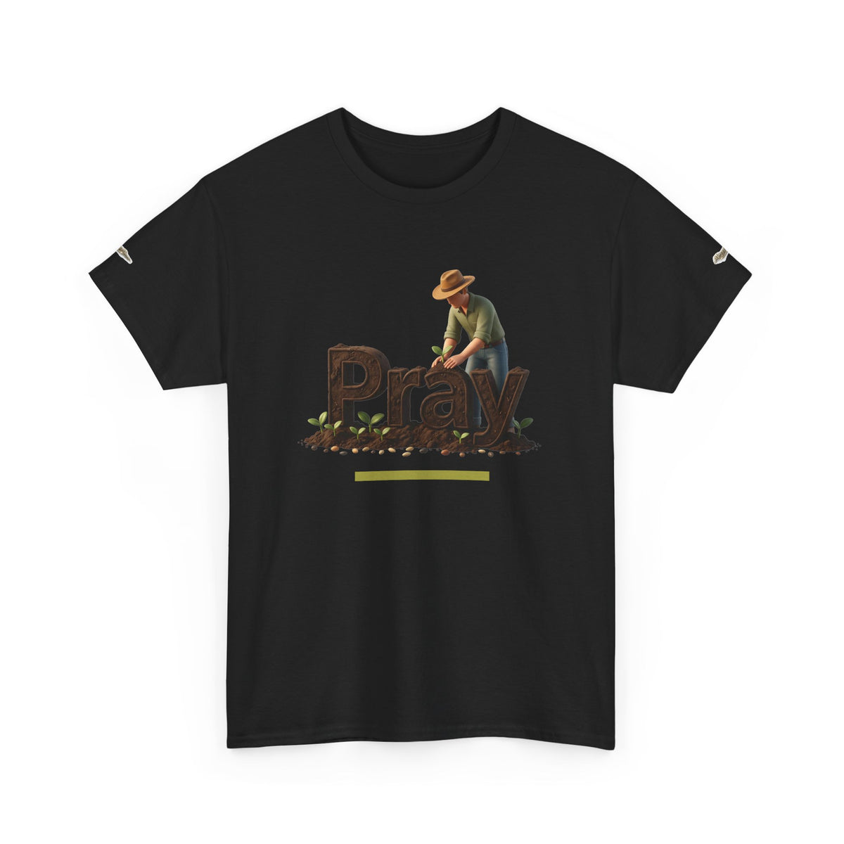 Pray Always Graphic Tee — Heavy Cotton T-Shirt