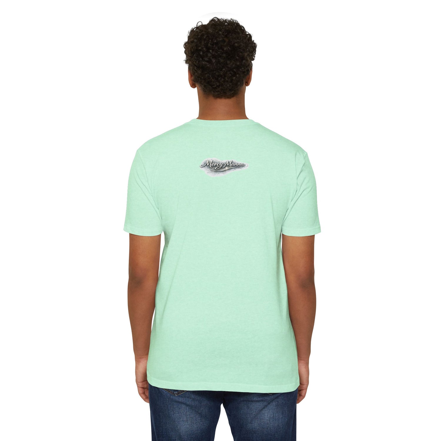 "God Is Love" Chest-Print Graphic Tee — Unisex Cotton T-Shirt