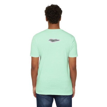 "God Is Love" Chest-Print Graphic Tee — Unisex Cotton T-Shirt