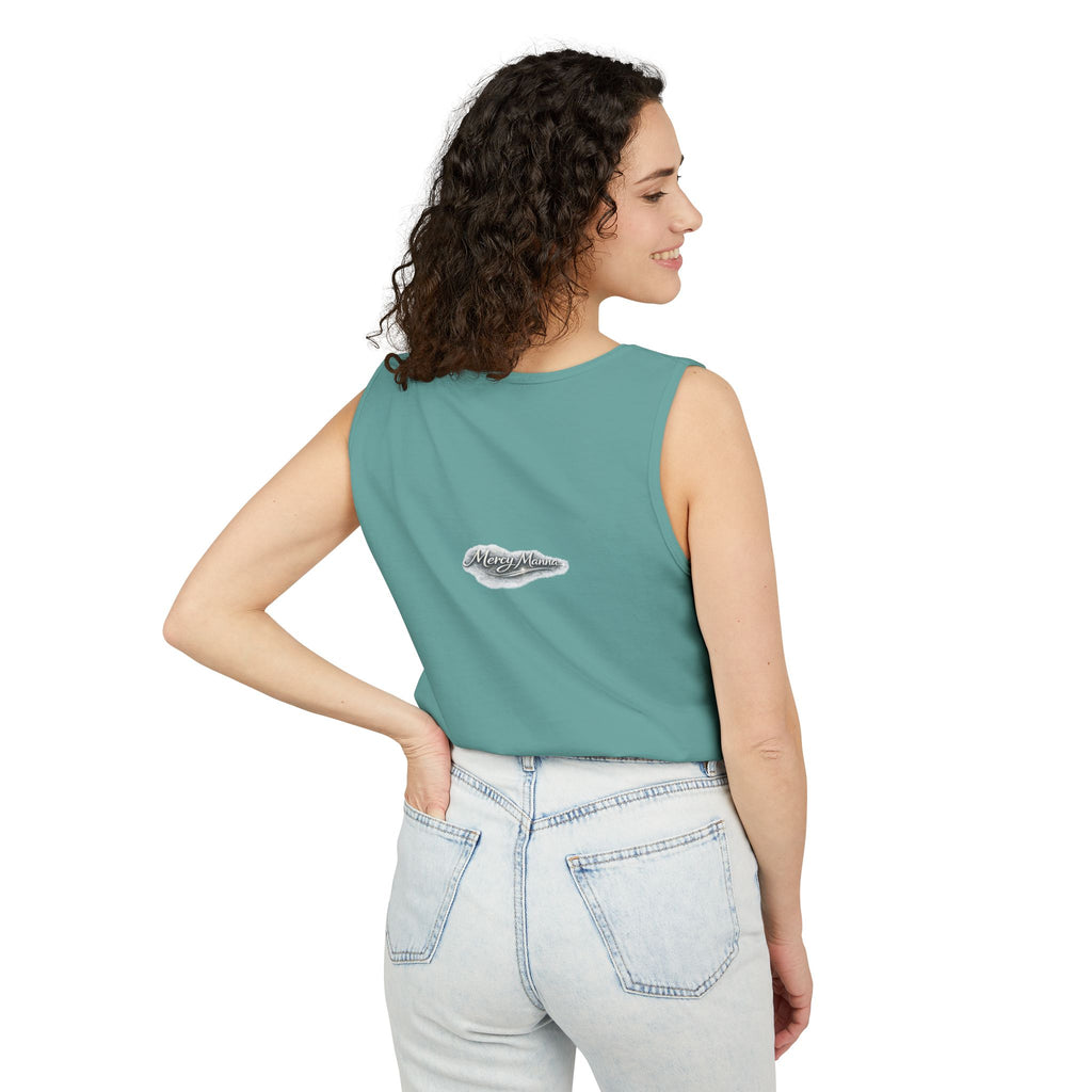 Graced to Be Holy Tank Top — Dove Graphic Print