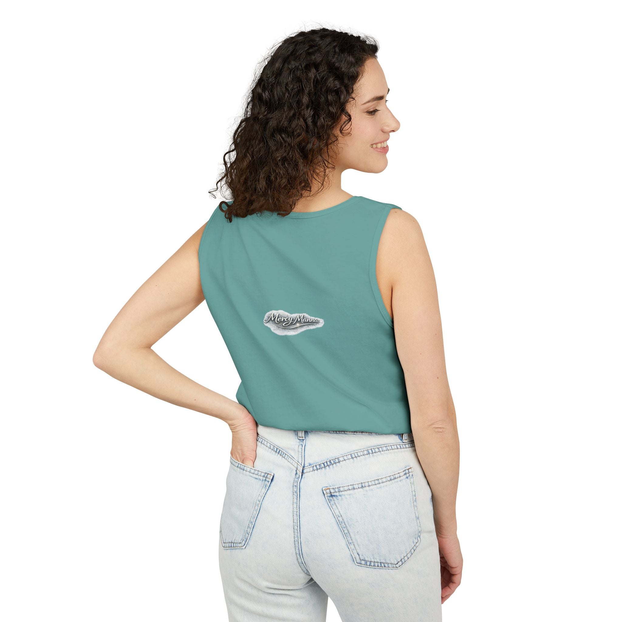Graced to Be Holy Tank Top — Dove Graphic Print