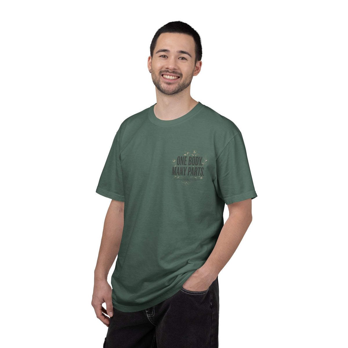 Mercy Manna One Body Many Parts Inspirational T-Shirt