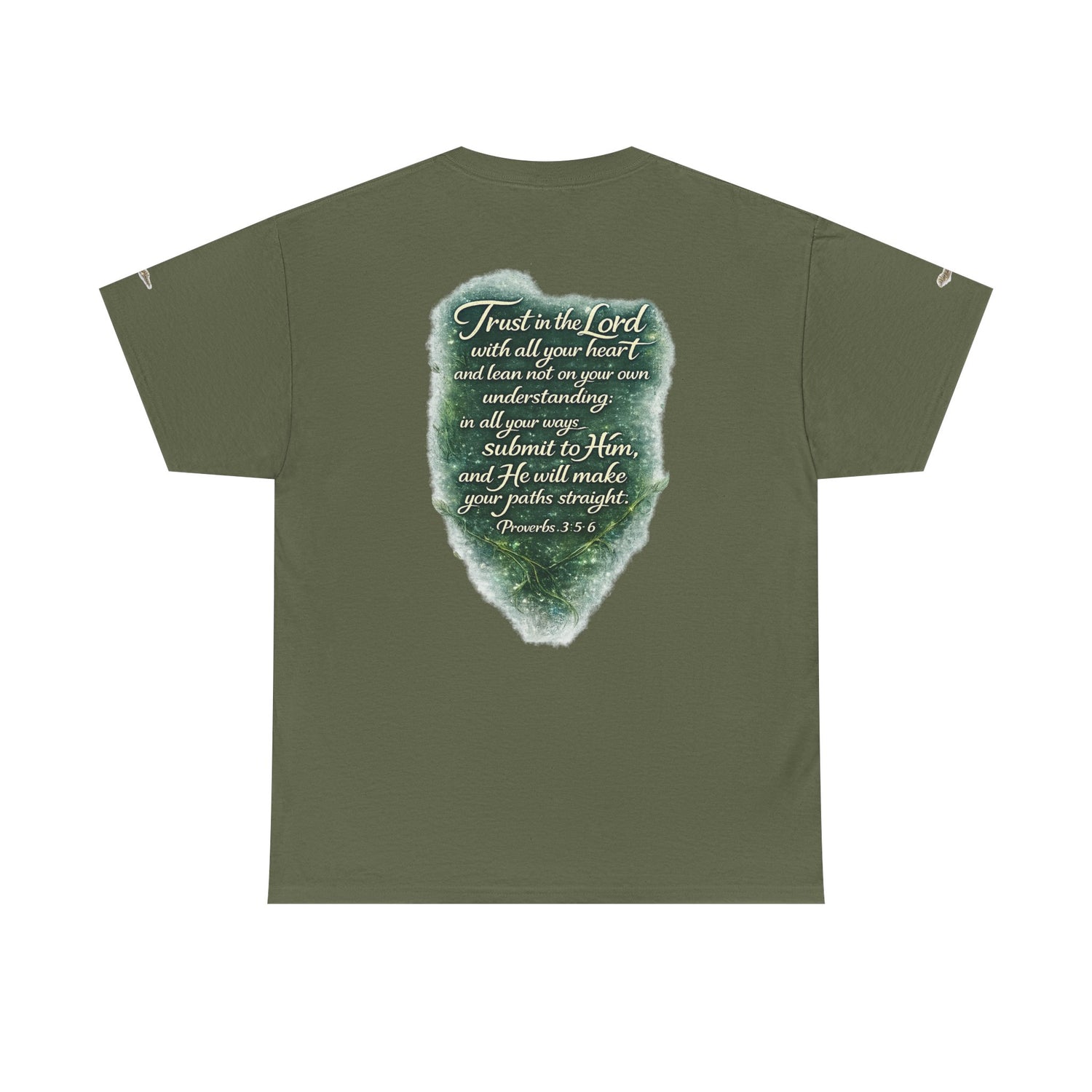 "A Guarded Heart" Graphic Tee — Unisex Cotton T-Shirt