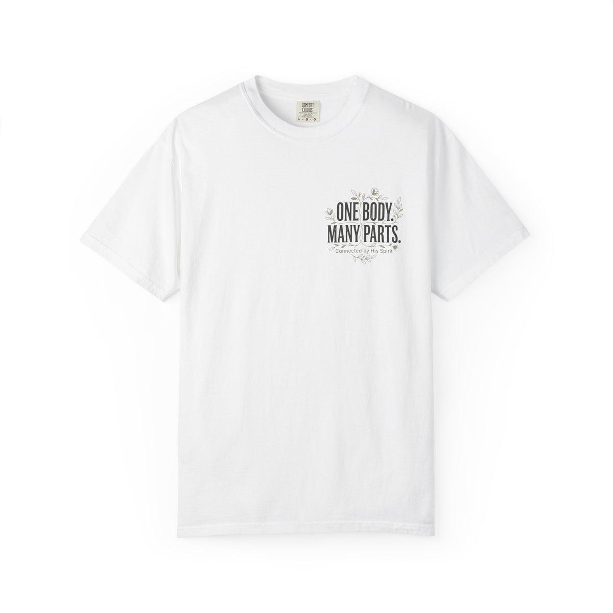 Mercy Manna One Body Many Parts Inspirational T-Shirt