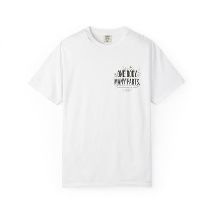 Mercy Manna One Body Many Parts Inspirational T-Shirt
