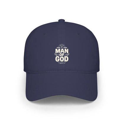 Man of God Low Profile Baseball Cap —  Baseball Hat