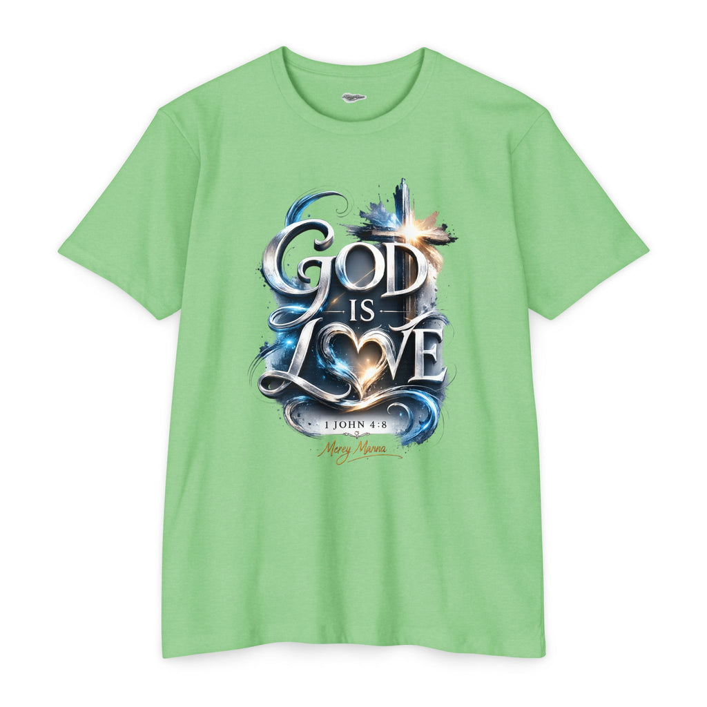 God Is Love T-Shirt — Christian Faith Tee (1 John 4:8)