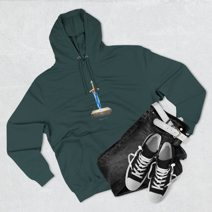 "Hebrews 4:12" Sword Graphic Pullover Hoodie — Unisex Fleece Sweatshirt