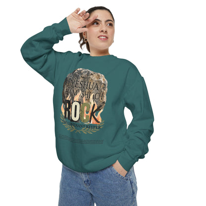 Mercy Manna Crewneck Sweatshirt – Abomination That Causes Desolation Love Graphic