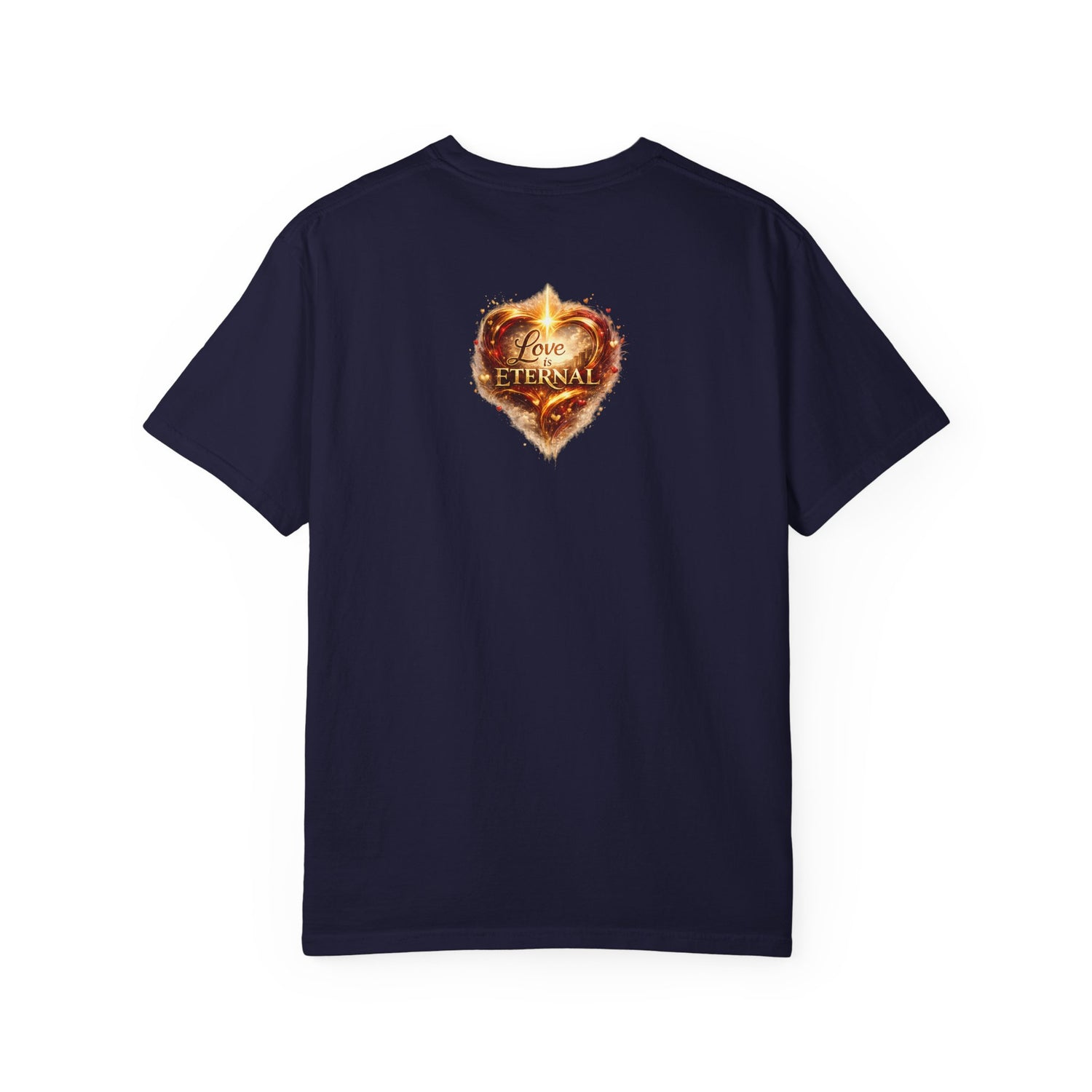 "Love Is Eternal" Heart Graphic Tee — Unisex 1 Corinthians 13 T-Shirt