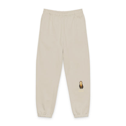 "Let There Be Light" Minimal Gold Flame Graphic Joggers — Unisex Cozy Lounge Pants