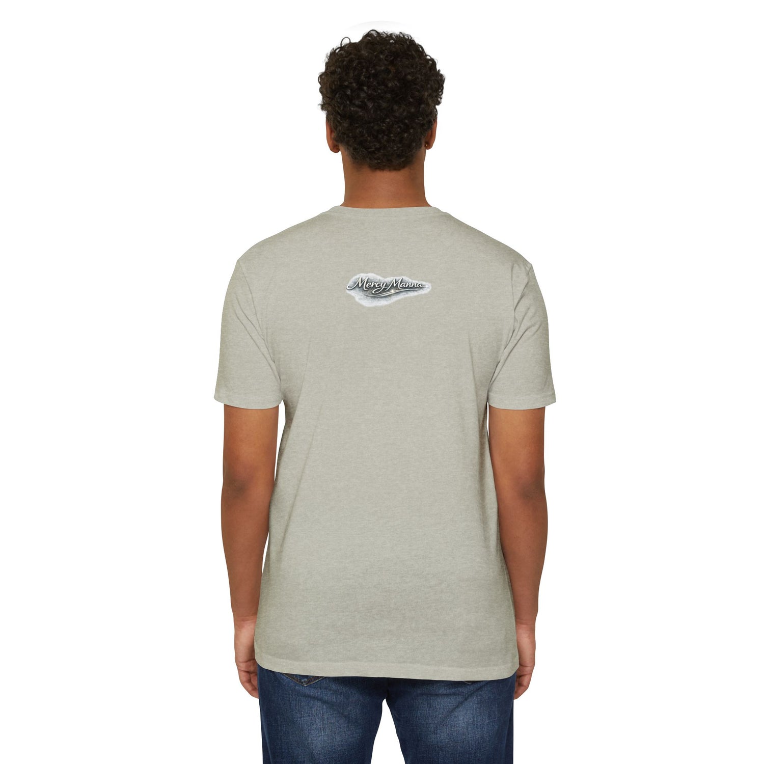 "God Is Love" Chest-Print Graphic Tee — Unisex Cotton T-Shirt