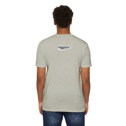 "God Is Love" Chest-Print Graphic Tee — Unisex Cotton T-Shirt