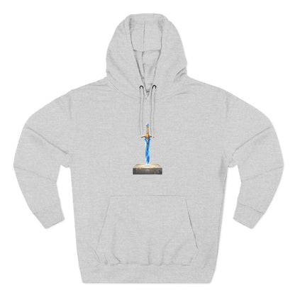 "Hebrews 4:12" Sword Graphic Pullover Hoodie — Unisex Fleece Sweatshirt
