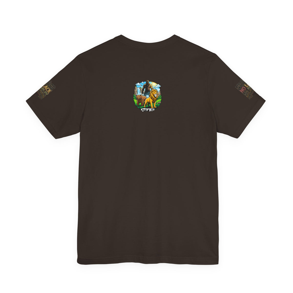 No Fear No Lack No Delay Tee — Psalm 23 Graphic T-Shirt