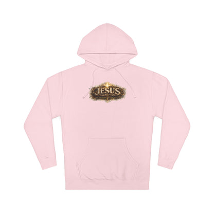 Graphic Hoodie — Rustic Gold Crown of thorns Pullover