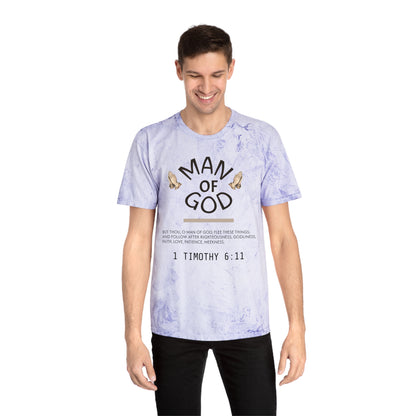Man of God Tie-Dye T-Shirt — 1 Timothy Graphic Tee
