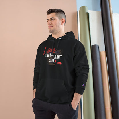 "I Am That I Am" Pullover Hoodie — Midweight Fleece Graphic Sweatshirt for Men &amp; Women