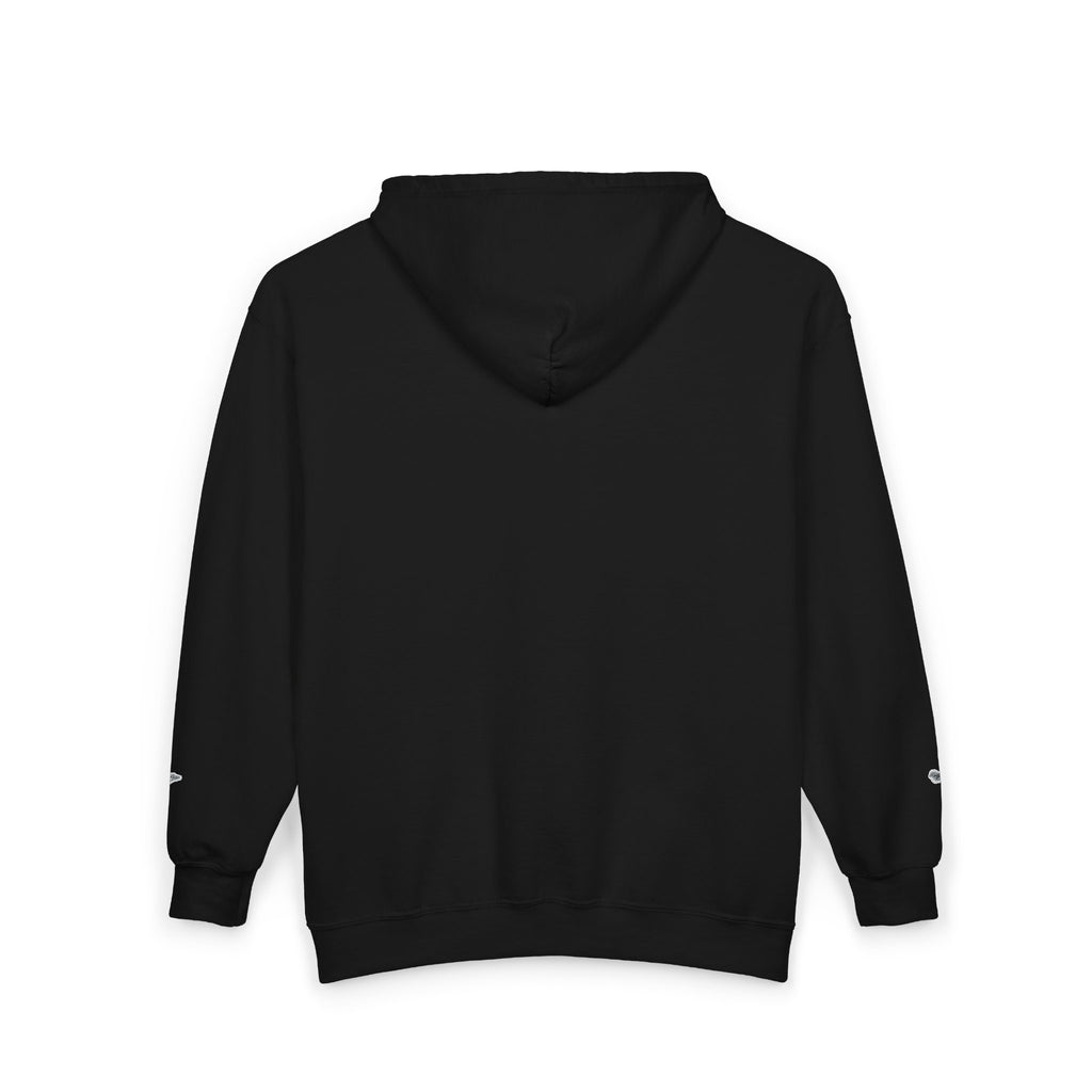 Christian Zip Hoodie — "A Guarded Heart" Abstract Faith Streetwear Jacket