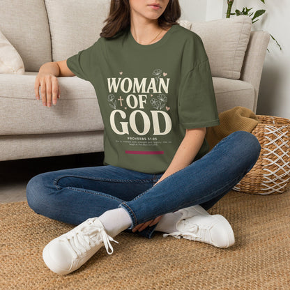 Woman of God Inspirational T-Shirt — LOVE Graphic Tee