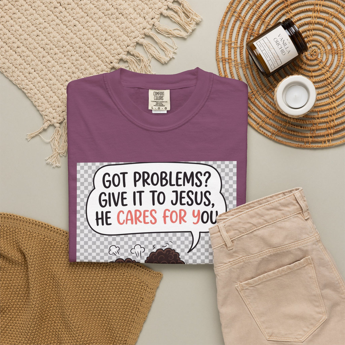 Got Problems? Give It to Jesus — Faith Tee