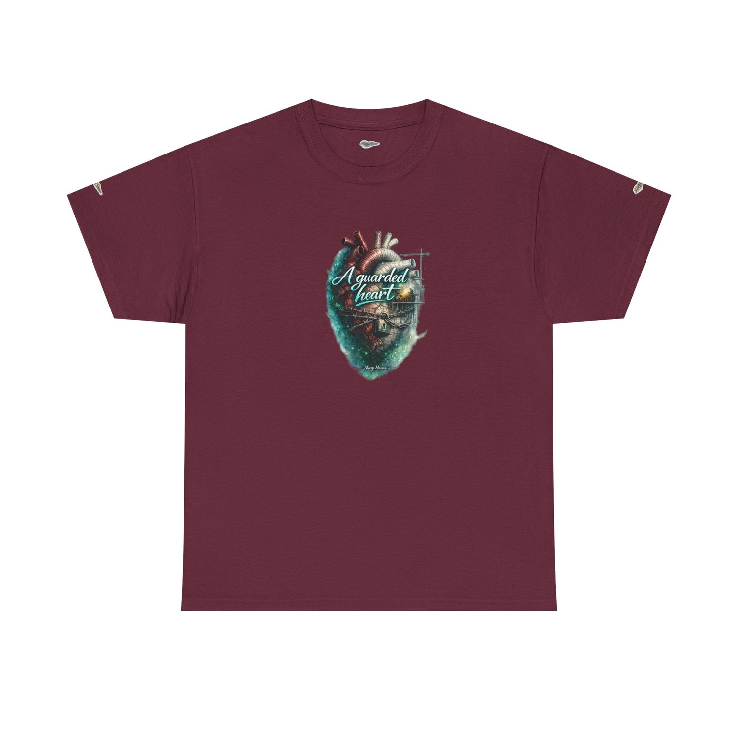 "A Guarded Heart" Graphic Tee — Unisex Cotton T-Shirt