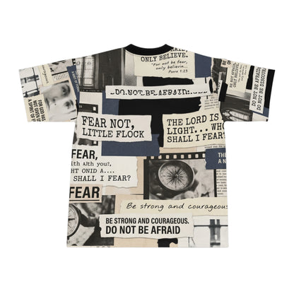 "Do Not Fear" Fearless Graphic Football Jersey — Unisex Athletic Tee