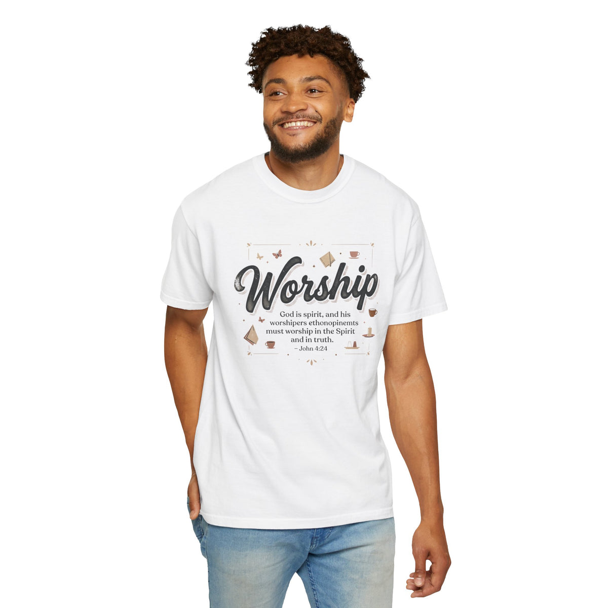 Mercy Manna Worship Inspirational T-Shirt