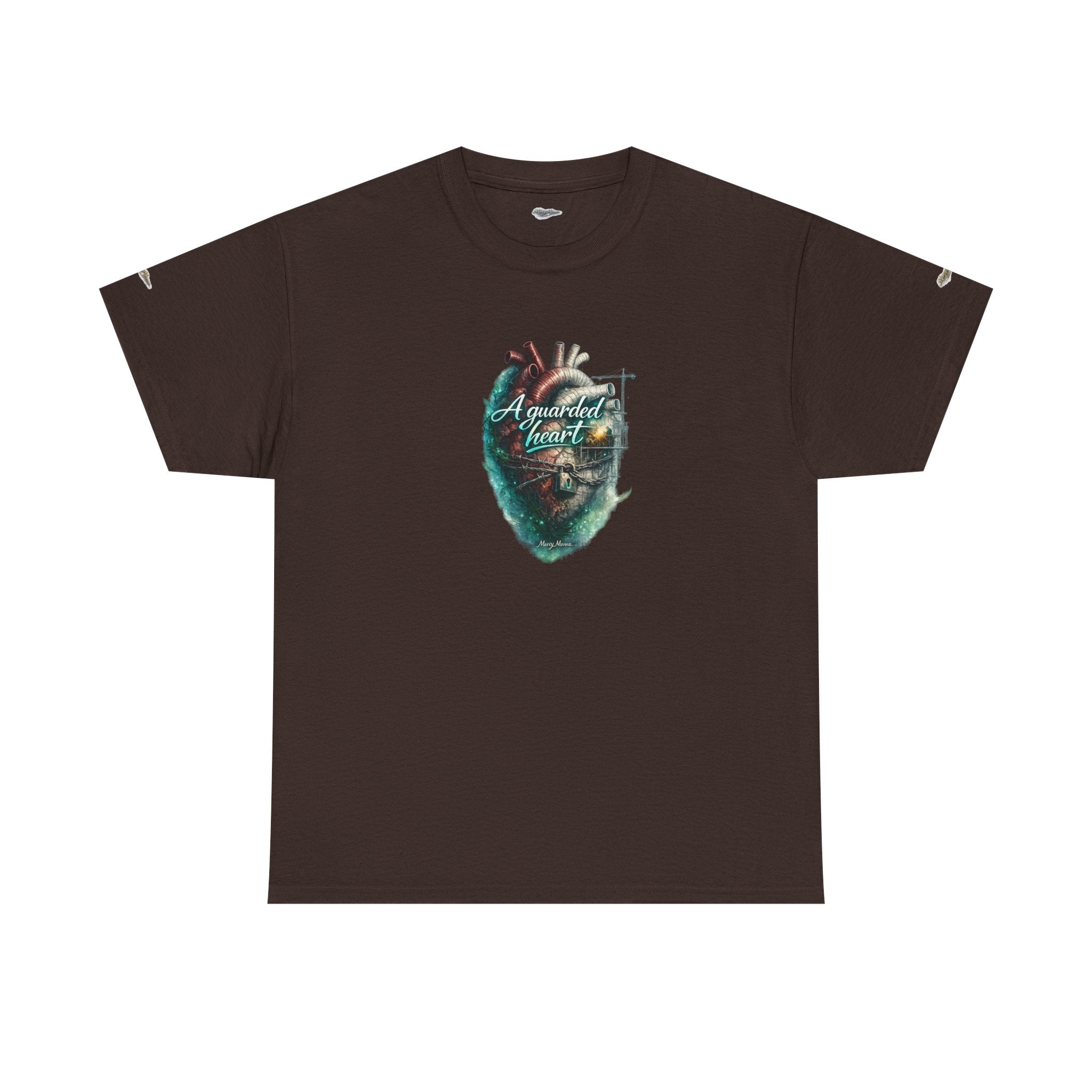 Christian Graphic Tee — "A Guarded Heart" Proverbs 3:5-6 Faith T-Shirt