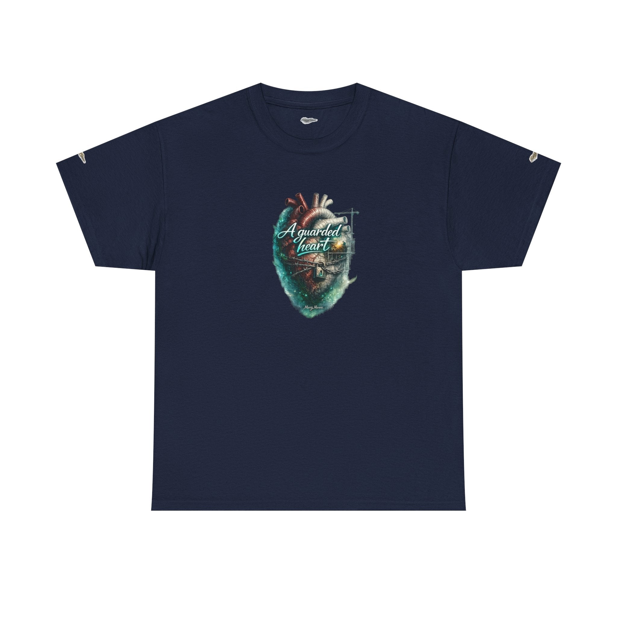 Christian Graphic Tee — "A Guarded Heart" Proverbs 3:5-6 Faith T-Shirt