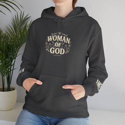 Woman of God Hoodie — "Amen"  Graphic Pullover