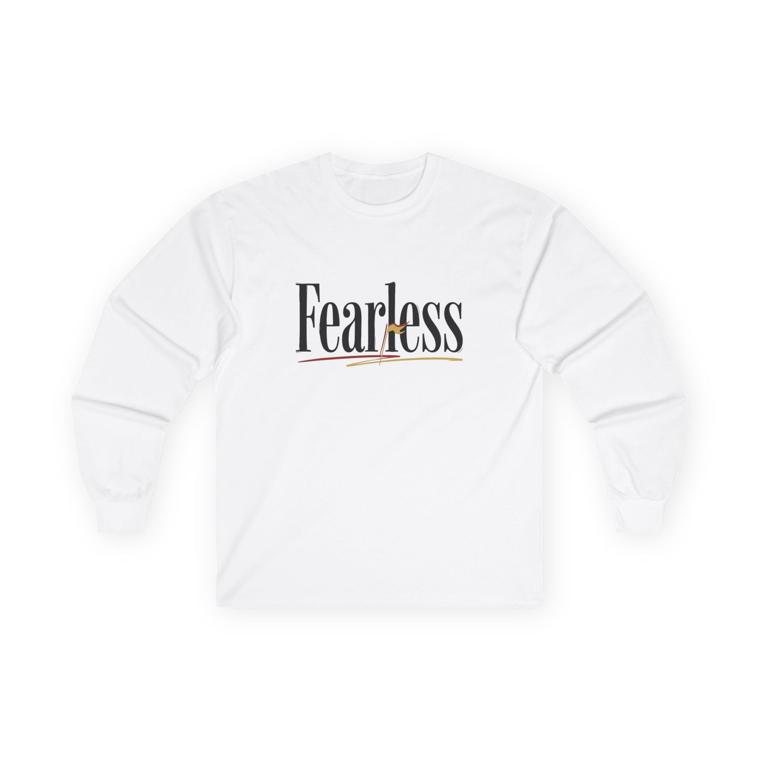 "Fearless" Freed From Fear Long Sleeve Graphic Tee — Unisex Cotton Shirt