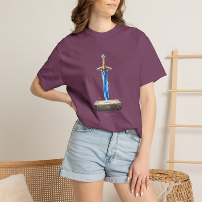 "Hebrews 4:12" Sword Graphic Tee — Unisex Cotton T-Shirt