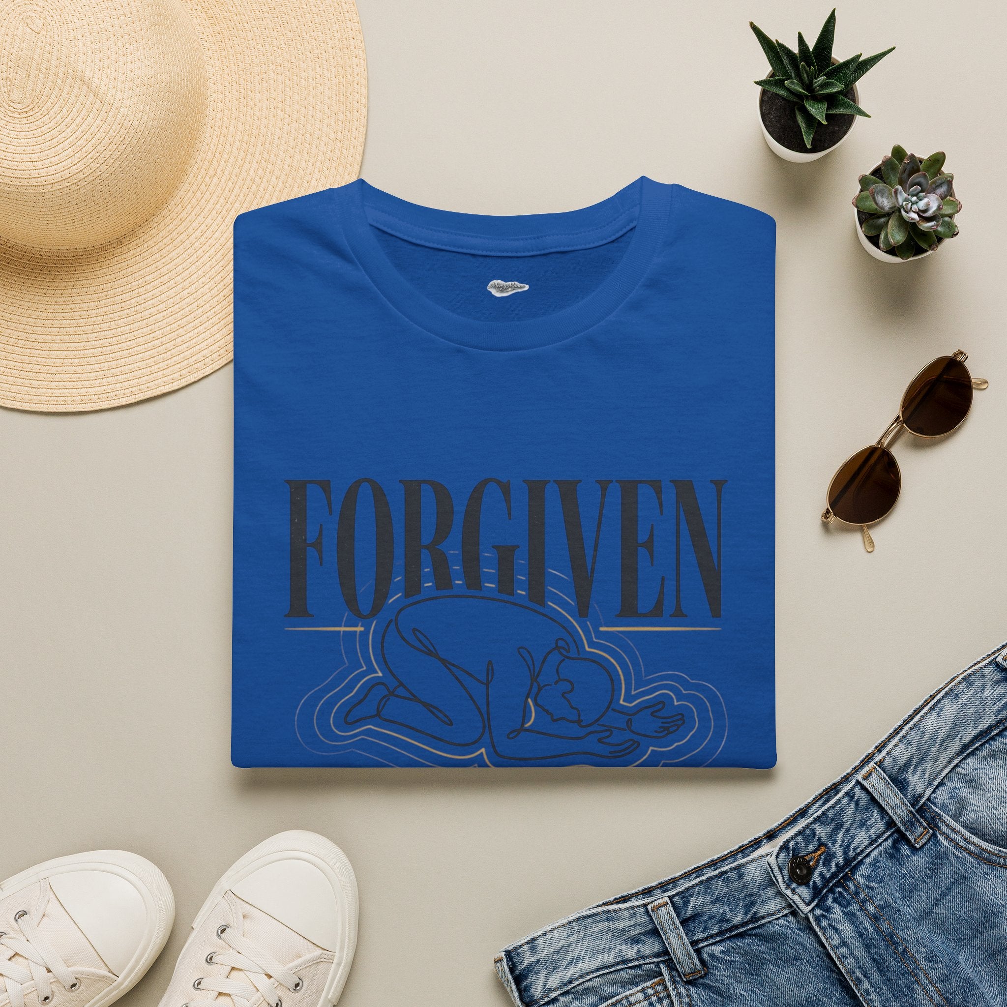 "Forgiven" Graphic Tee — Unisex Cotton T-Shirt