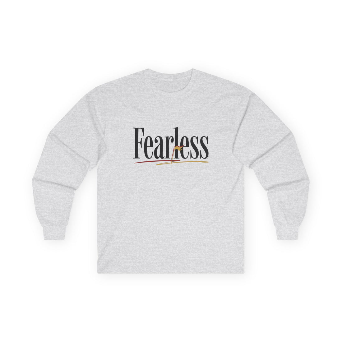 "Fearless" Freed From Fear Long Sleeve Graphic Tee — Unisex Cotton Shirt