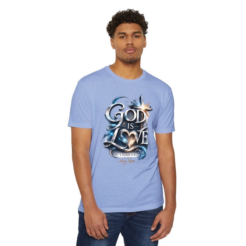 God Is Love T-Shirt — Christian Faith Tee (1 John 4:8)