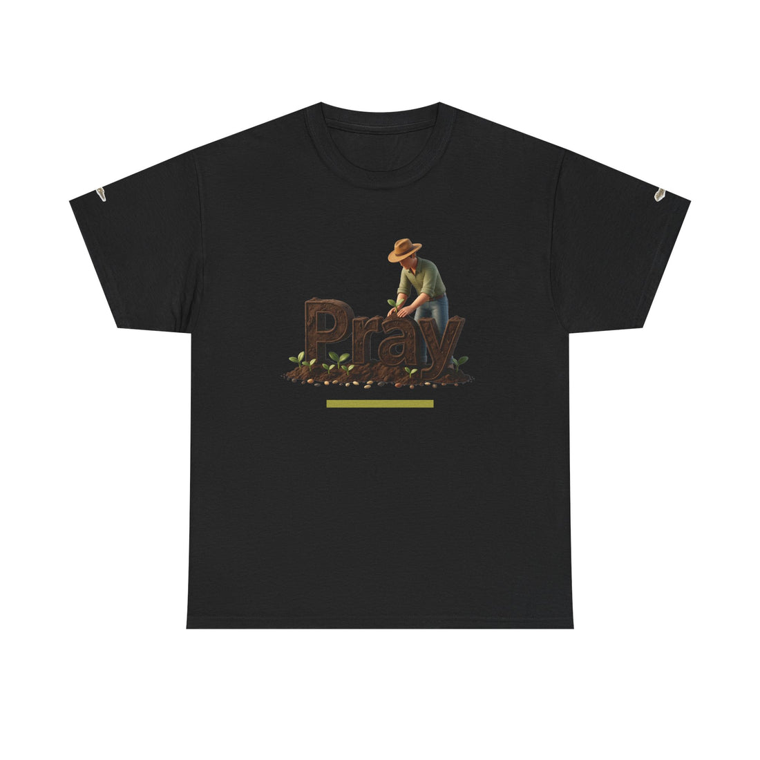 Pray Always Graphic Tee — Heavy Cotton T-Shirt